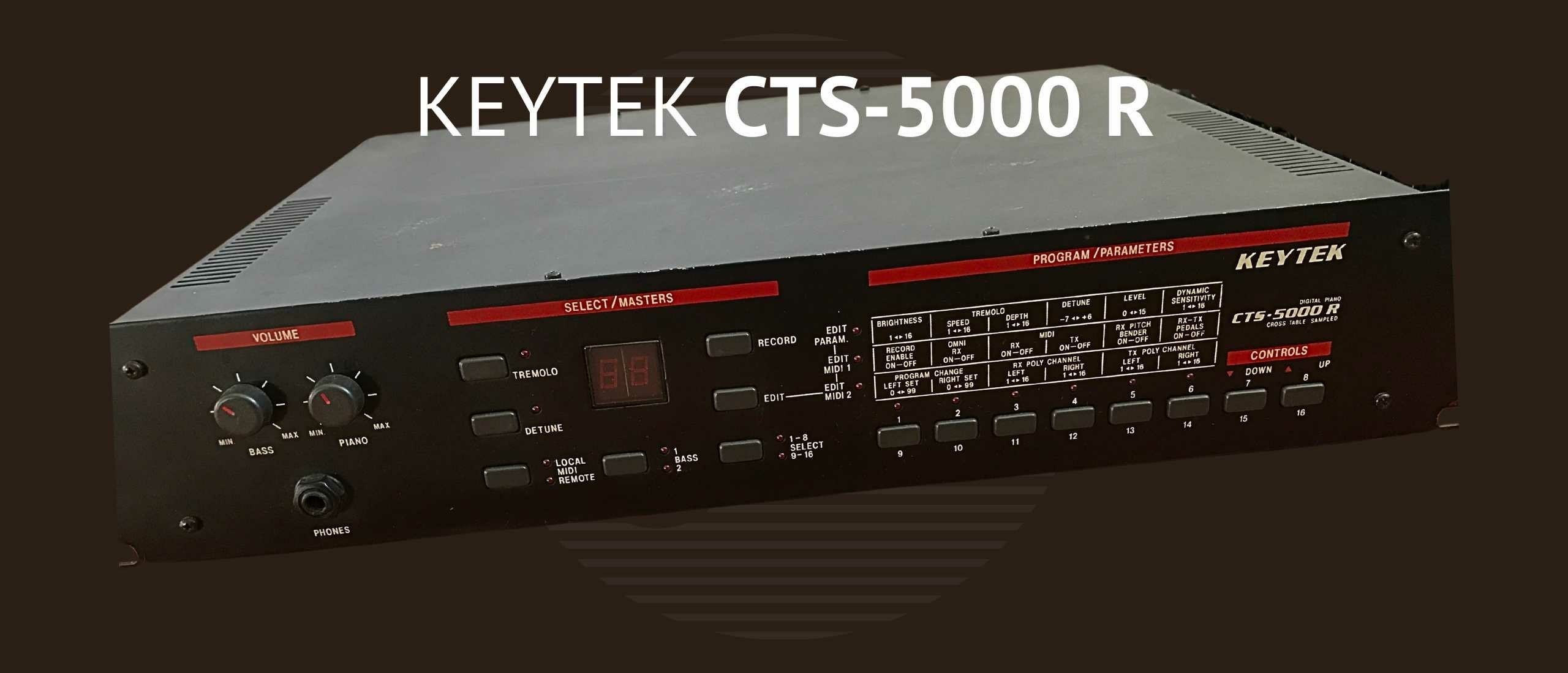 De Keytek CTS-5000R: Een Verborgen Synthesizerparel uit de Jaren '90