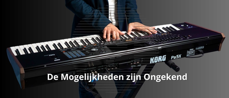 De mogelijkheden van de Korg PA5X zijn ongekend