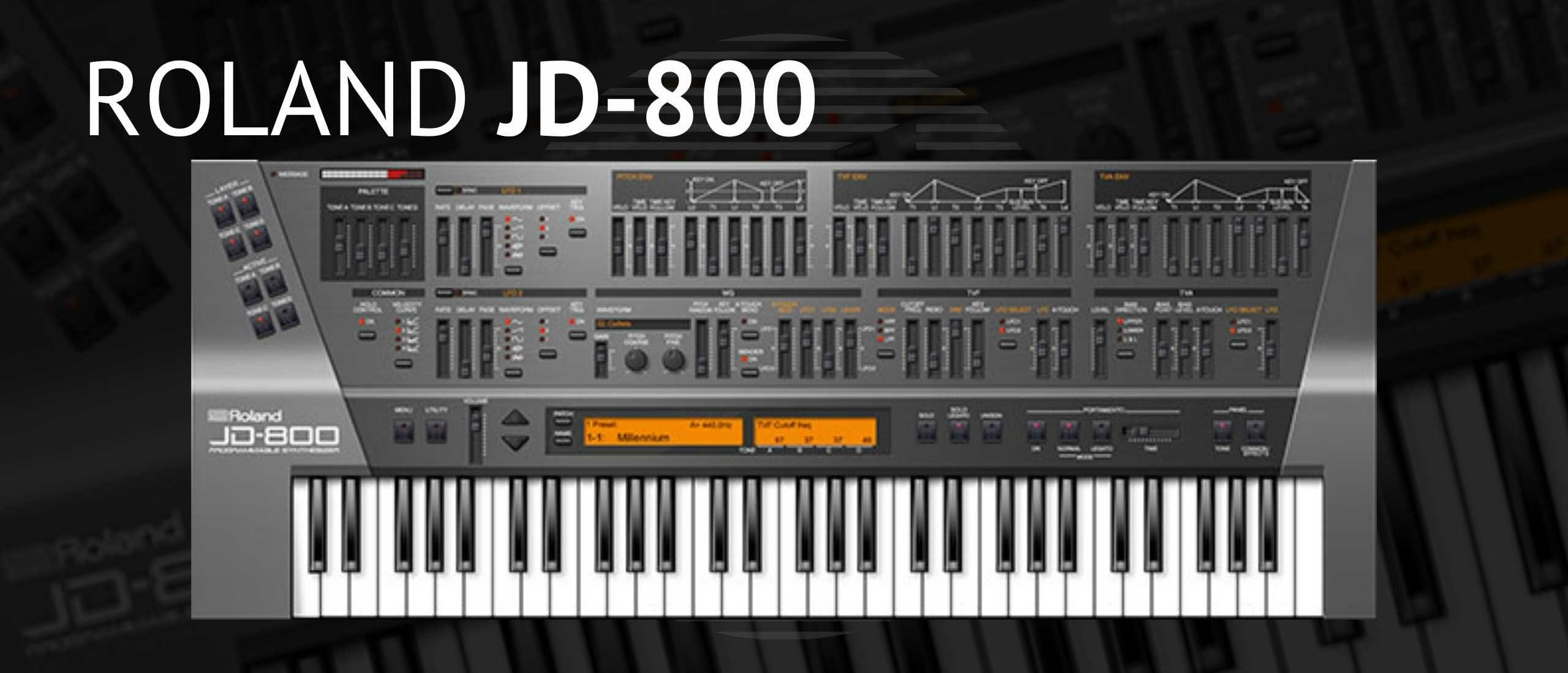 De Roland JD-800 en z'n terugkeer naar de hands-on aanpak