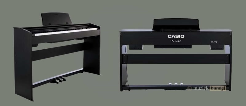 Stijlvol ontwerp en praktische functies van de Casio Privia PX-770 Digitale Huiskamerpiano.