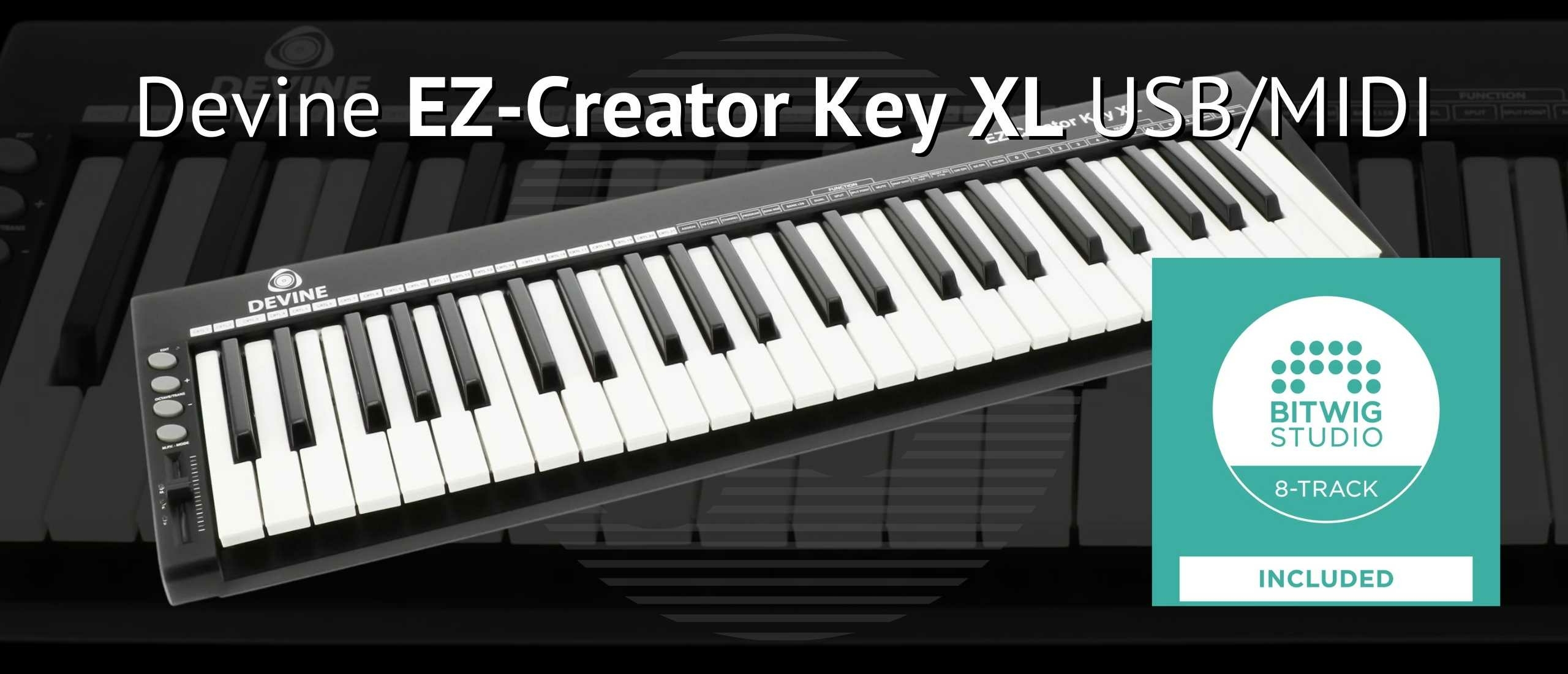 Devine EZ-Creator Key XL USB/MIDI keyboard review