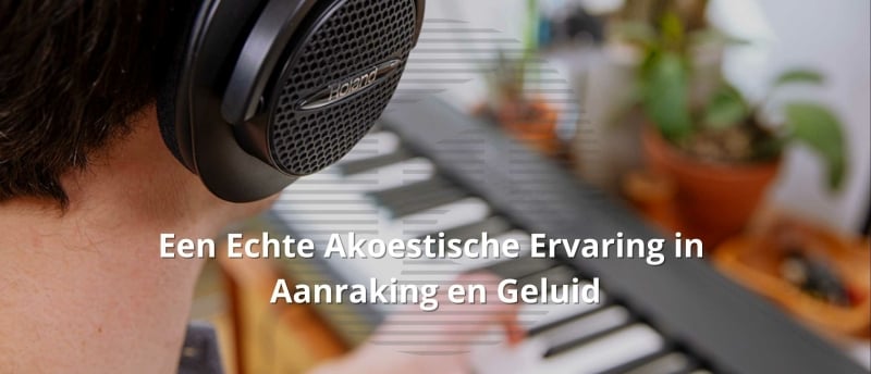 Echte akoestische ervaring in aanraking en geluid