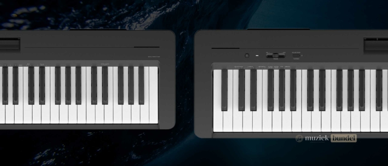 Eerste indruk en ontwerp Alesis Recital Pro en Yamaha P145 | Muziekbundel.nl