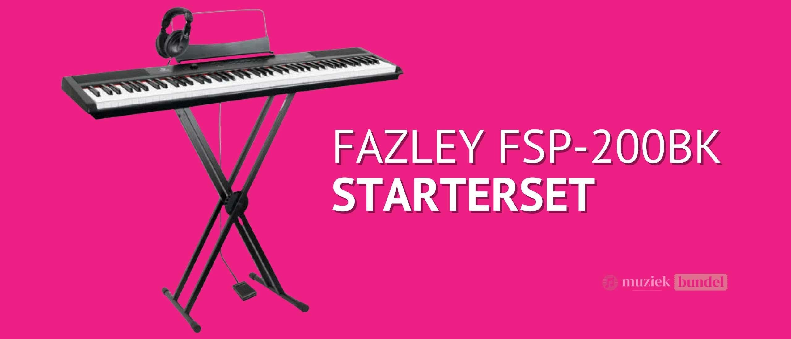 Fazley FSP-200 BK Starterset Review - Alles Wat Je Moet Weten Over Deze Beginners Digitale Piano | Muziekbundel.nl