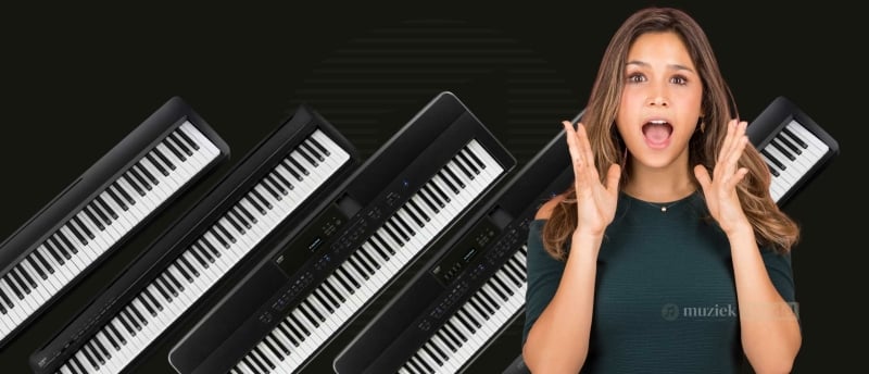 Wat vinden gebruikers van de Kawai ES-serie digitale piano's, inclusief feedback op de ES60, ES110, ES120, ES520, en ES920