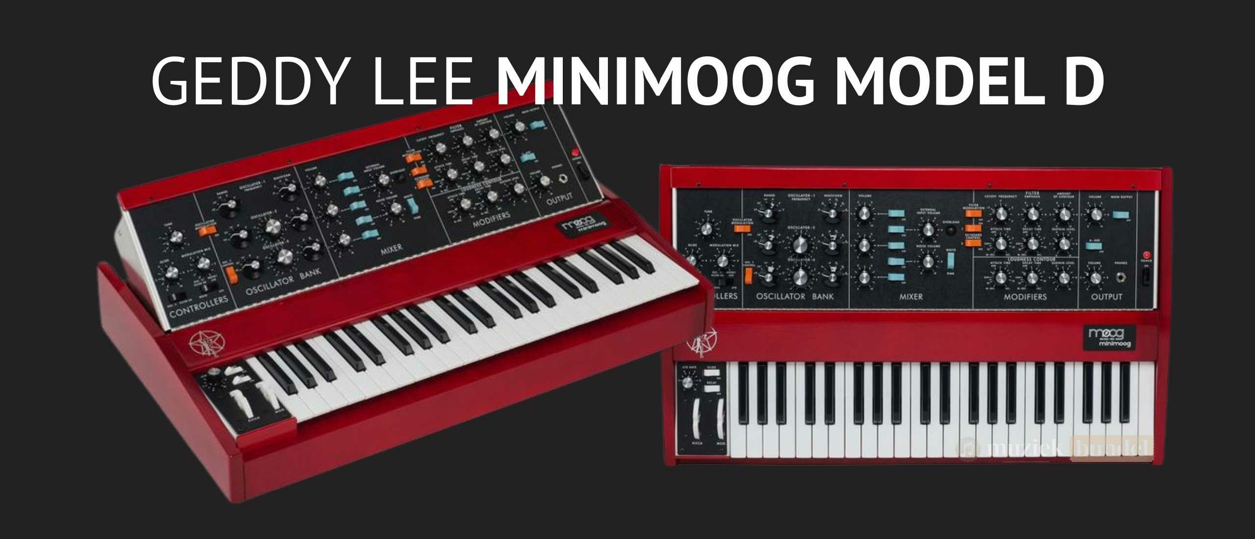 Geddy Lee Minimoog Model D Review - Wanneer Een Legende Innovatie Ontmoet | Muziekbundel.nl