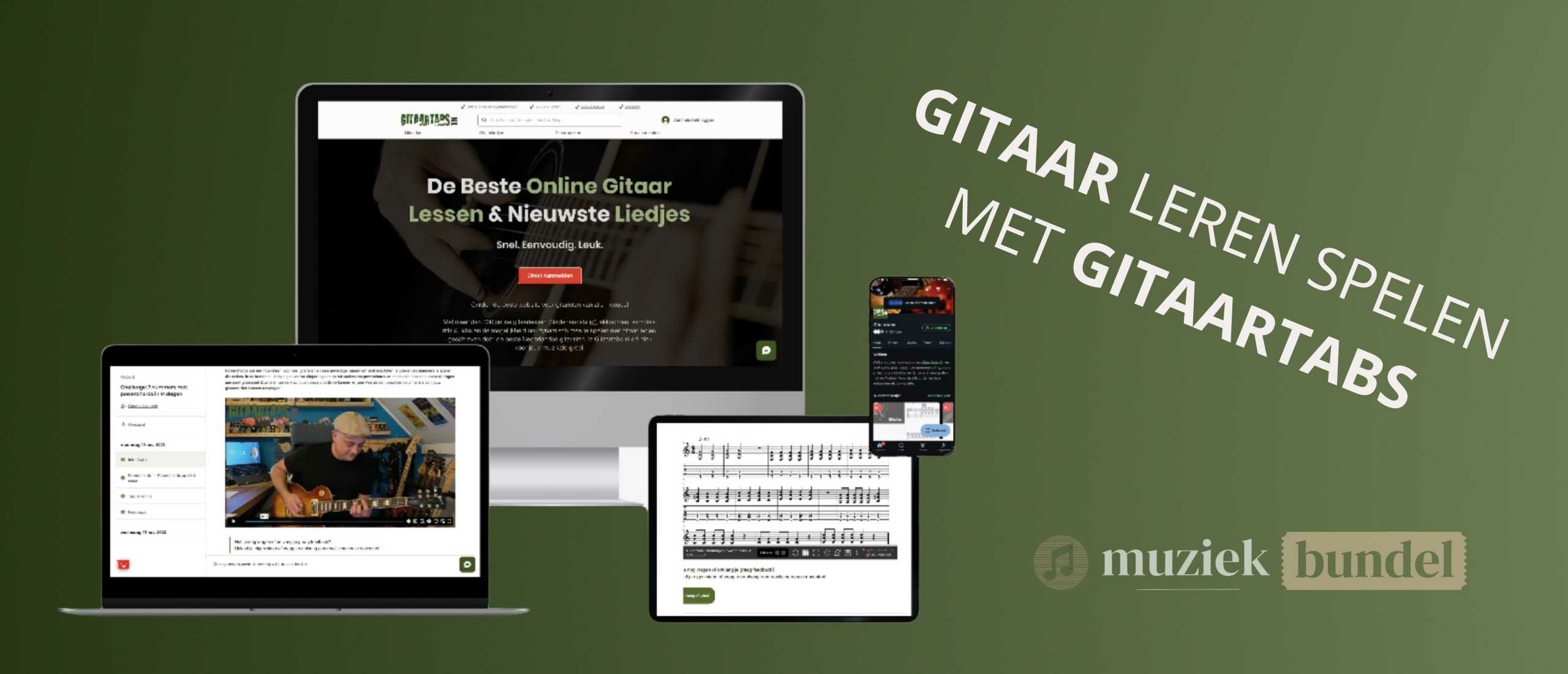 Gitaartabs.nl: Dé Bron voor Gitaarlessen, Tabs en ProTabs voor Beginners en Gevorderden