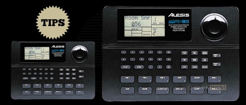 Praktische tips voor optimaal gebruik van de Alesis SR-16 drumcomputer