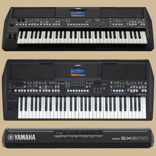 Yamaha PSR-SX600 keyboard huren – geavanceerde functies en veelzijdige klanken, inclusief accessoires