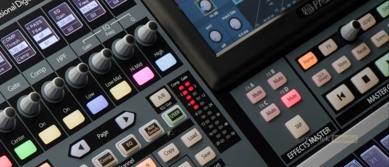 Verken de ingebouwde effecten en creatieve tools van de PreSonus StudioLive 32S digitale mixer voor ultieme geluidsbewerking.