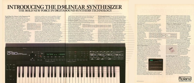 Innovaties die de Toon Zetten - Roland D-50.