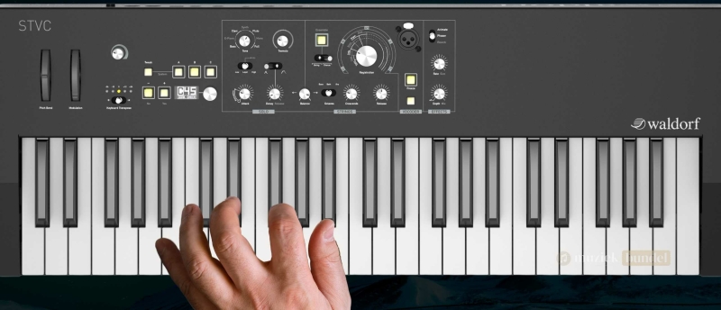 Beoordeling van de geschiktheid van de Waldorf STVC string synthesizer en vocoder voor beginnende muzikanten en producers.