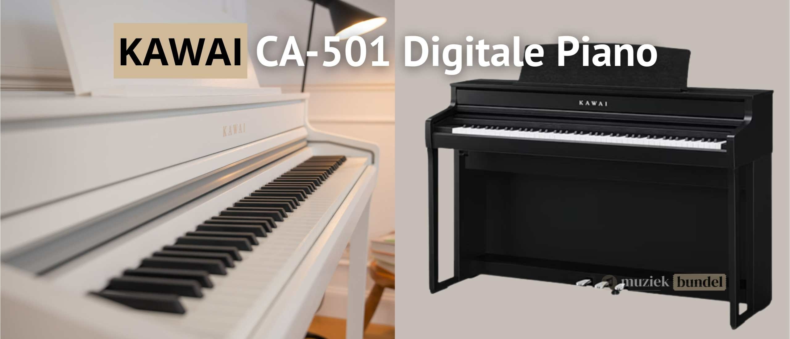 Kawai CA-501 Digitale Piano bij Muziekbundel.nl