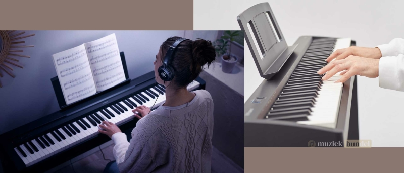 Klavier en speelgevoel - Het hart van de piano - Yamaha P-45 vs Roland FP-10 | Muziekbundel.nl