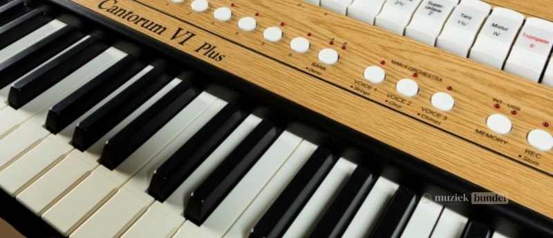 Klavier en touch van de Viscount Cantorum VI Plus