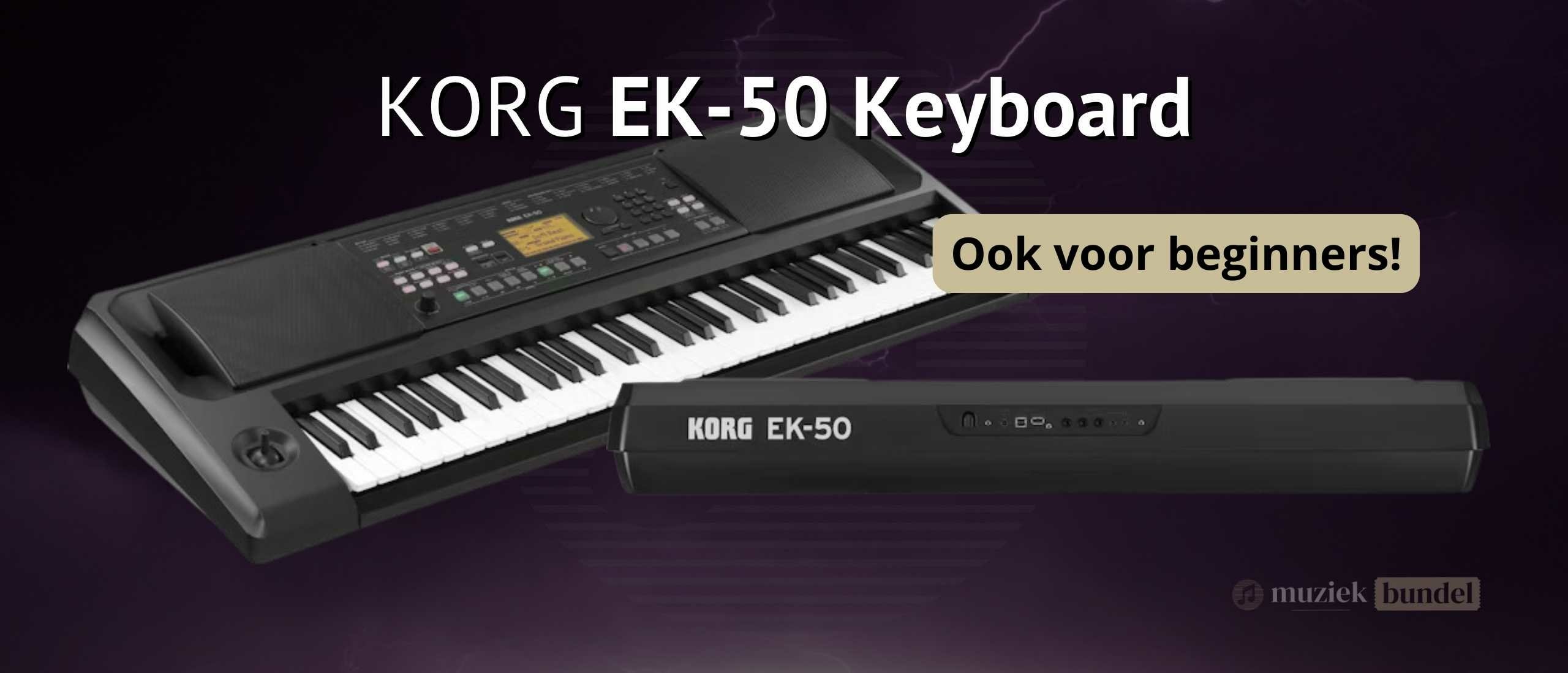 Korg EK-50: Alles wat je moet weten over dit veelzijdige entertainer keyboard