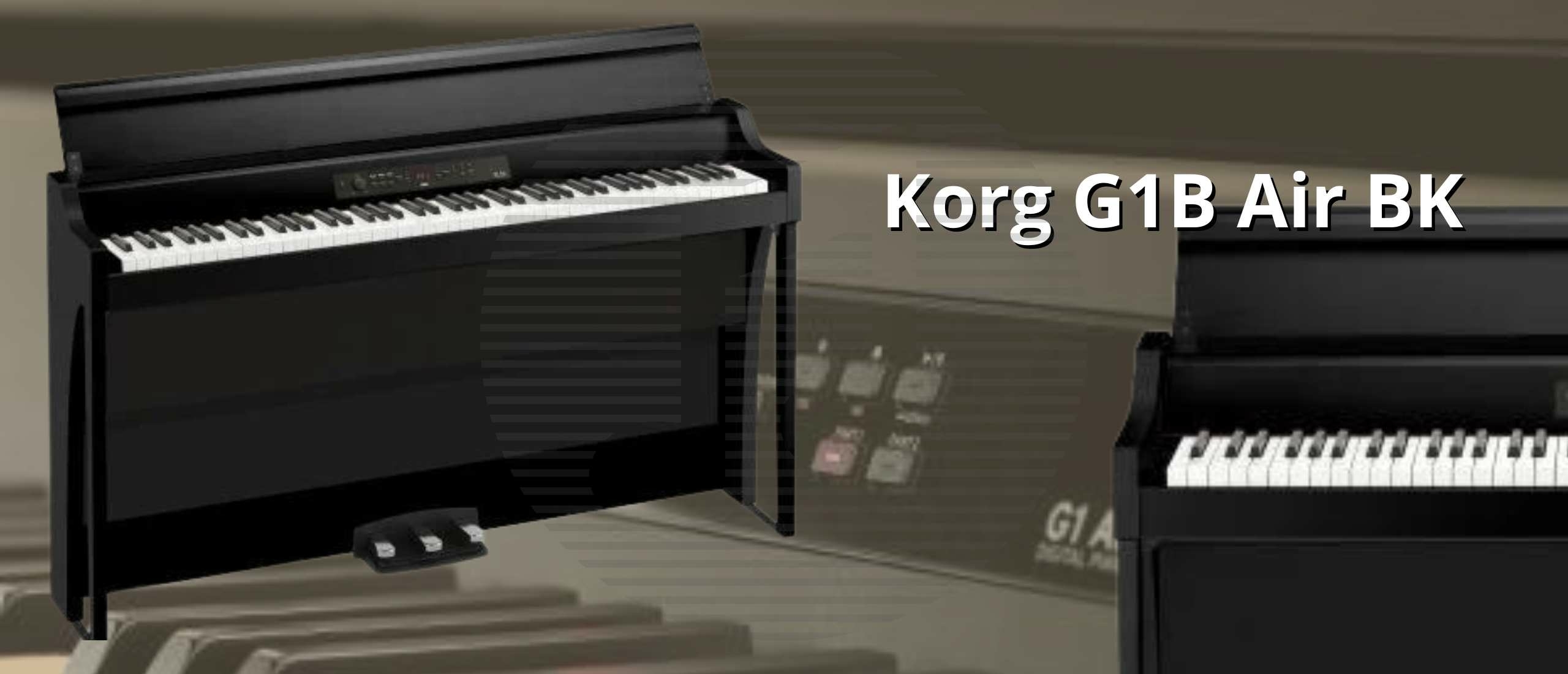 Korg G1B Air BK Digitale Piano: Een piano van Hoge Kwaliteit