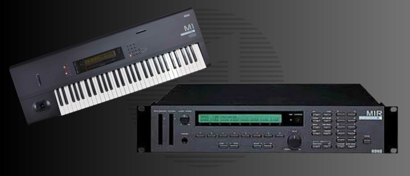 Korg M1R - Rackversie van de Jorg M1 19 inch