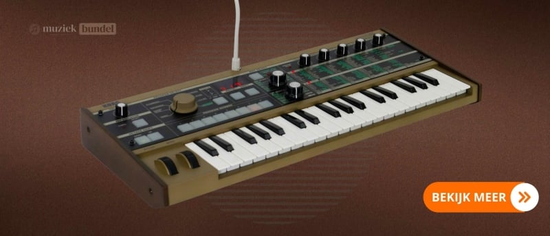 Korg MicroKORG Synthesizer - Compacte synth met krachtige vocoder en veelzijdige sound design mogelijkheden