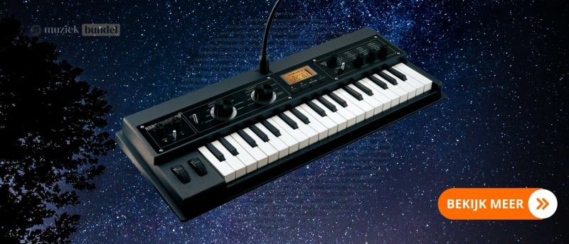 Korg MicroKORG XL+ Synthesizer - Draagbare synthesizer met veelzijdige klankmogelijkheden en krachtige vocoder