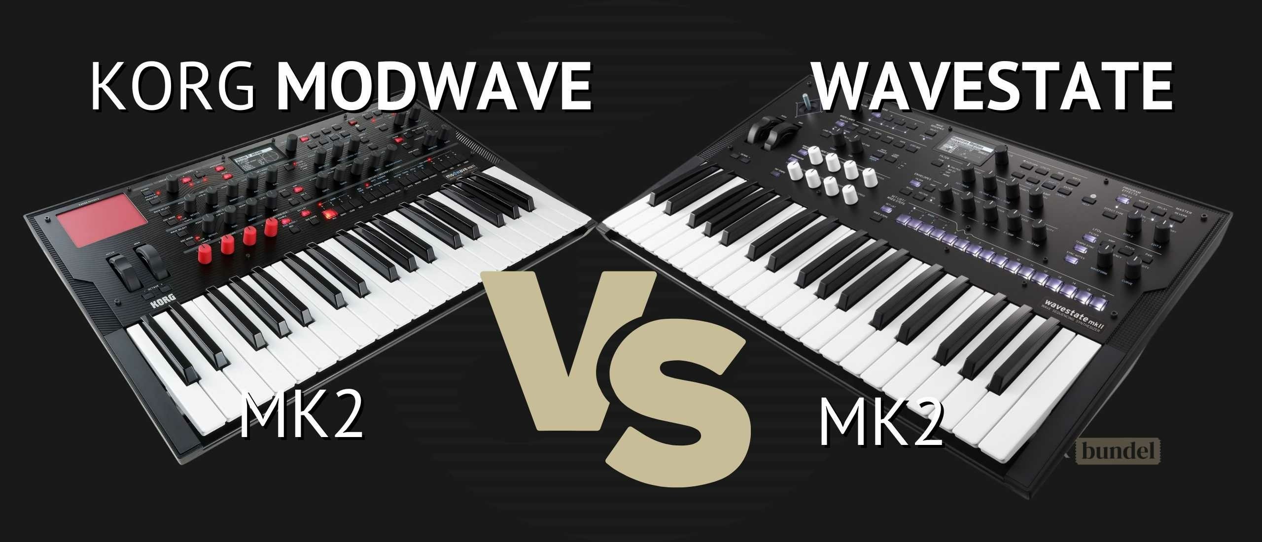 Korg Modwave 2 vs Wavestate MK2  De Ultieme Vergelijking | Muziekbundel.nl