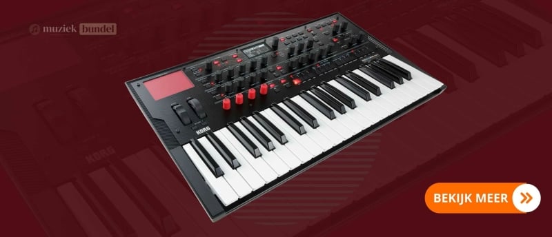 Korg Modwave MK2 Synthesizer - Krachtige wavetable synth met diepe sound design mogelijkheden en real-time controle