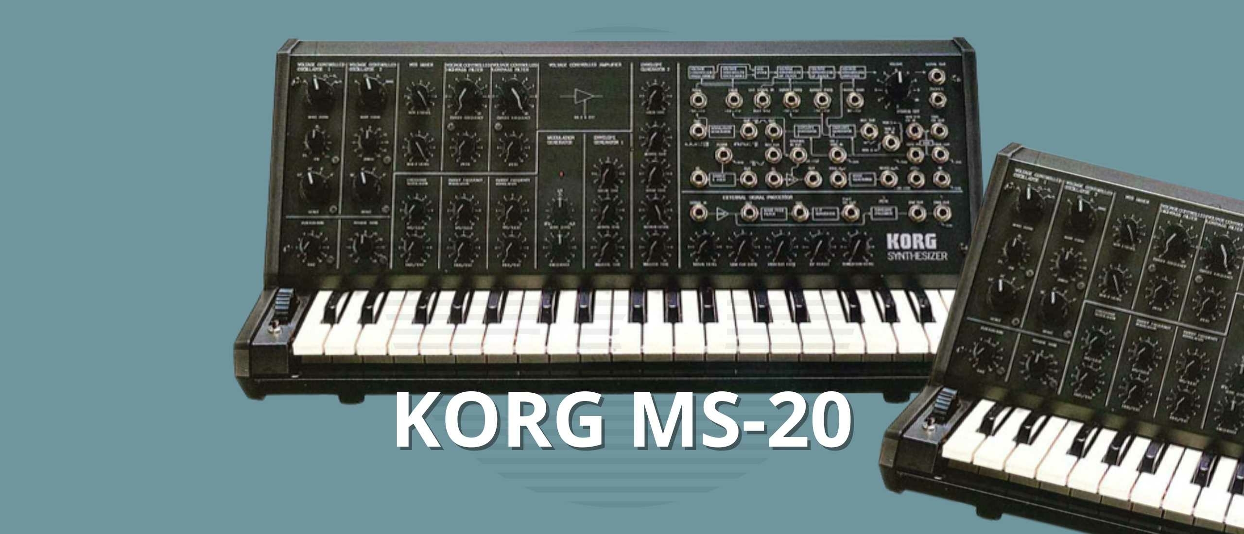 Korg MS-20 Iconische Analoge Synthesizer