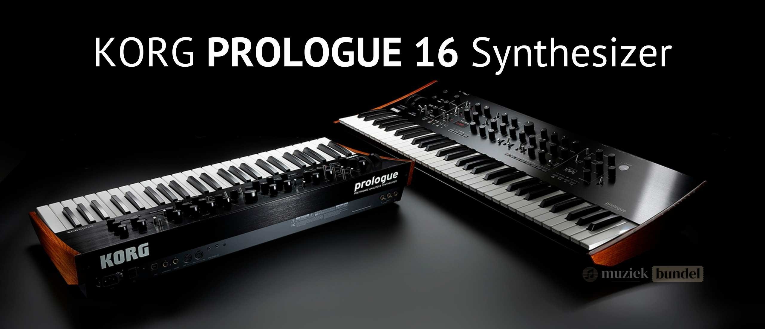 Korg Prologue 16 Polyfone Analoge Synthesizer | Muziekbundel.nl