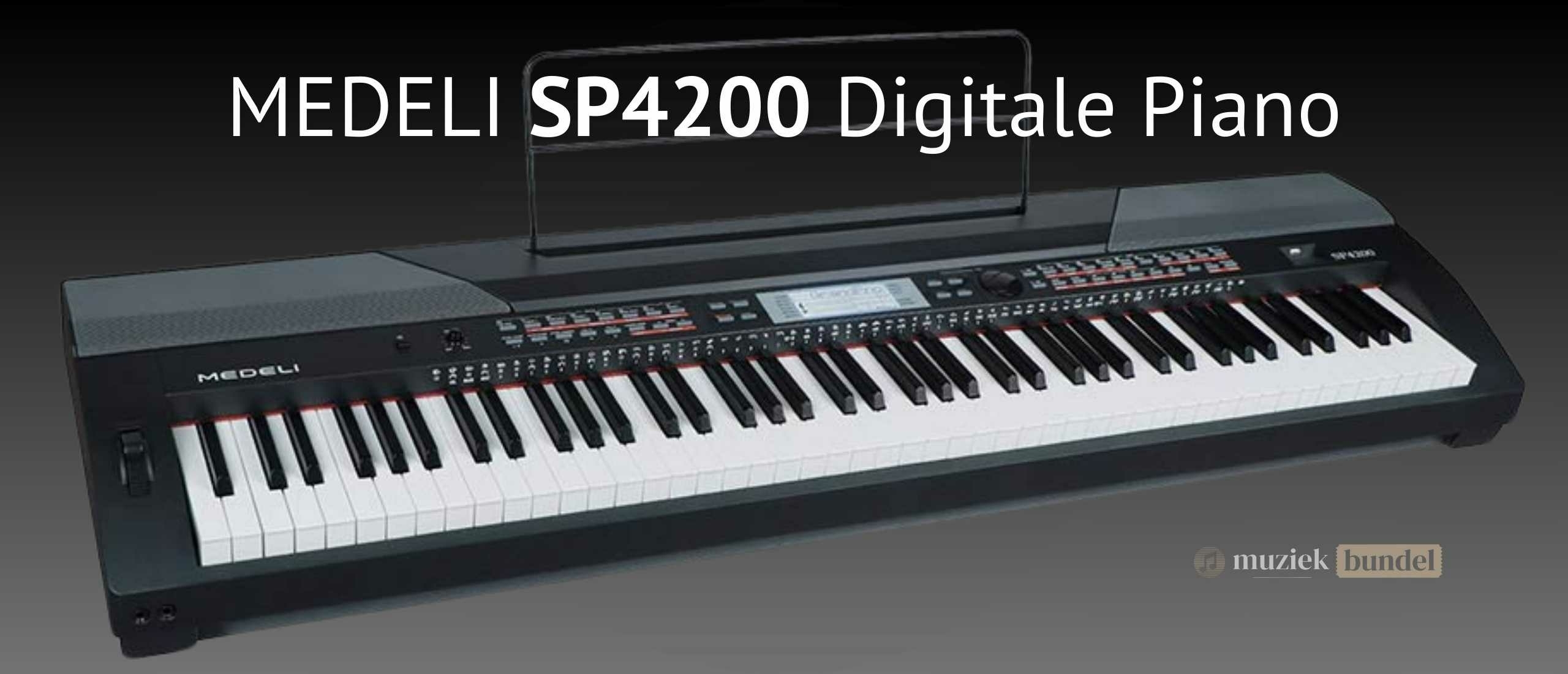 Medeli SP4200 Digitale Piano - Overzicht, Specificaties en Gebruikerservaringen | Muziekbundel.nl