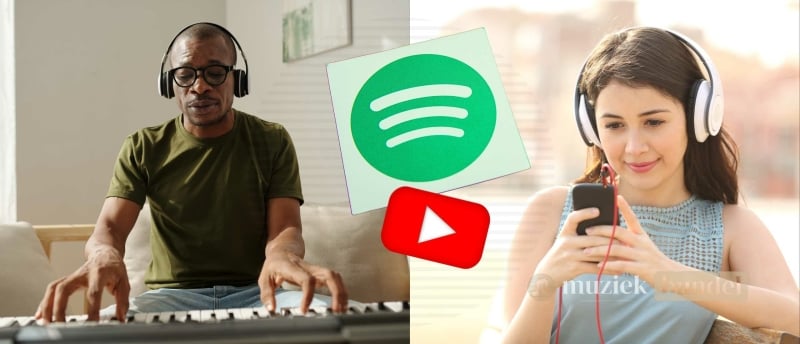 Meespelen met liedjes van YouTube en Spotify