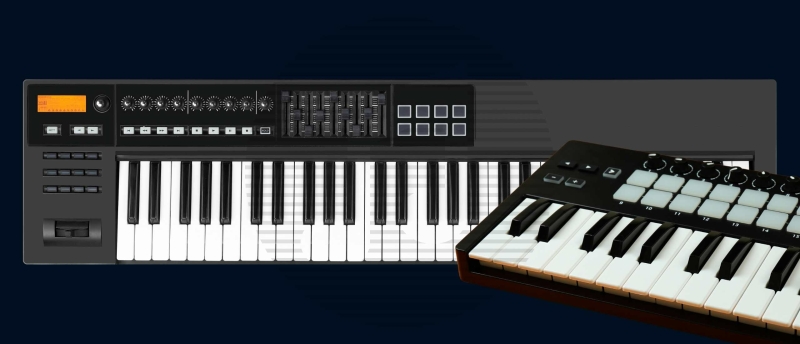 Midikeyboard en/of controller