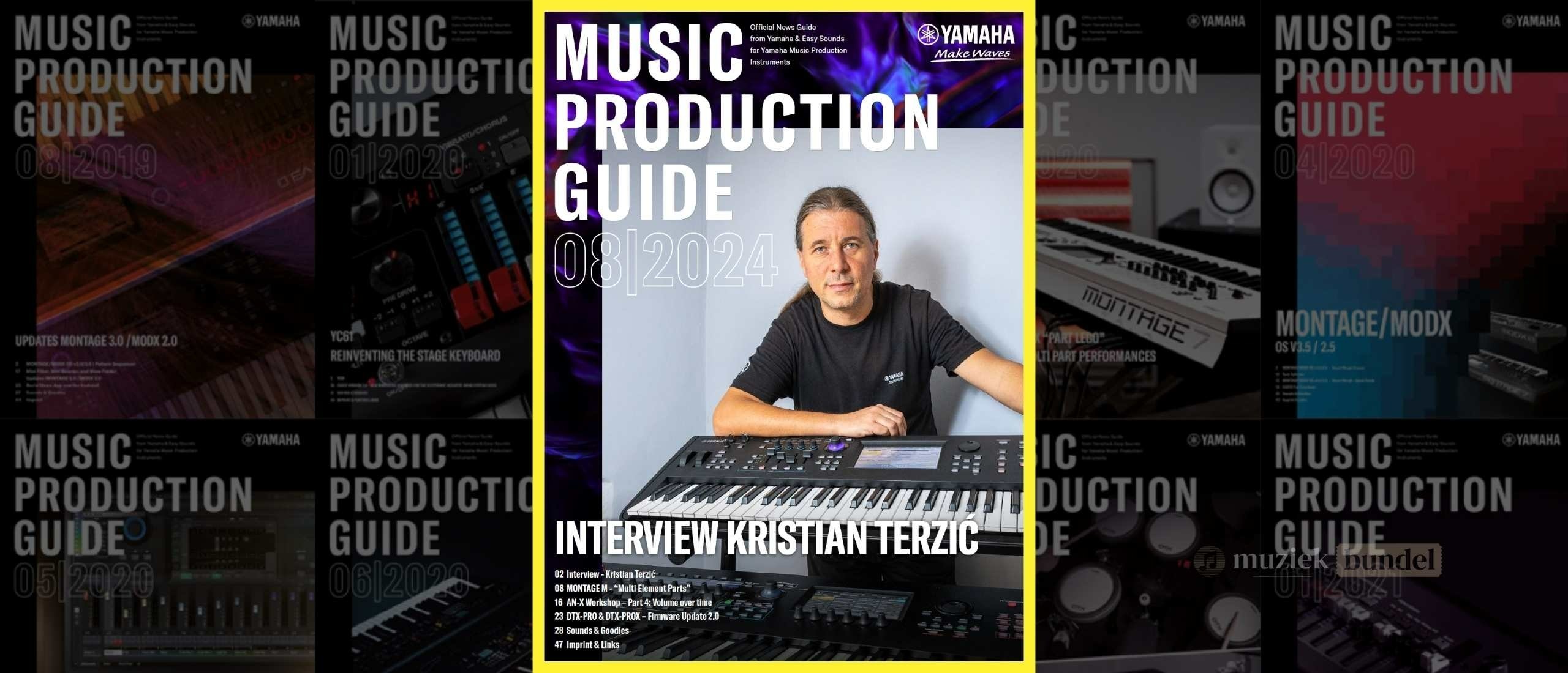 Music Production Guide 2024-08: Yamaha Innovaties en Updates | Muziekbundel.nl