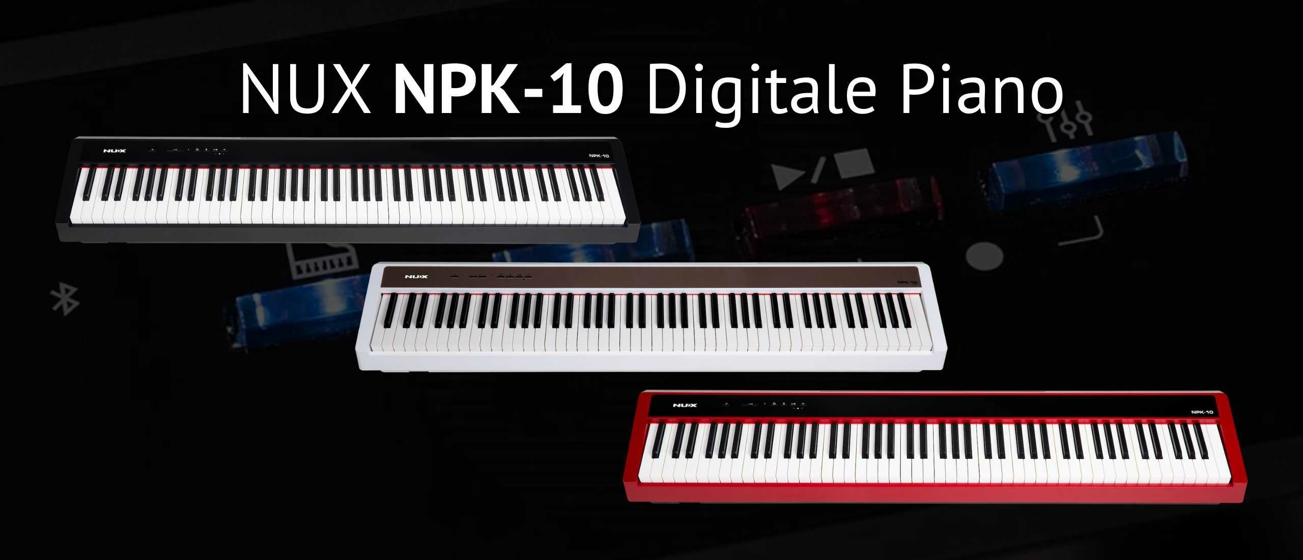 NUX NPK-10 Digitale Piano Review - Modern, Compleet en Betaalbaar | Muziekbundel