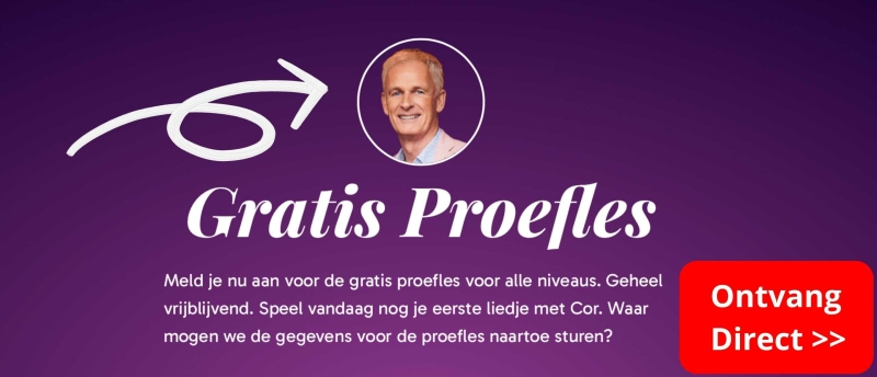 Ontvang direct een gratis proefles van pianist Cor Bakker