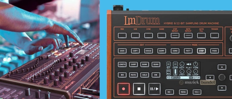 Uitgebreide beschrijving van het ontwerp en de functionaliteit van de Behringer LM Drum met geavanceerde features en intuïtieve bediening.