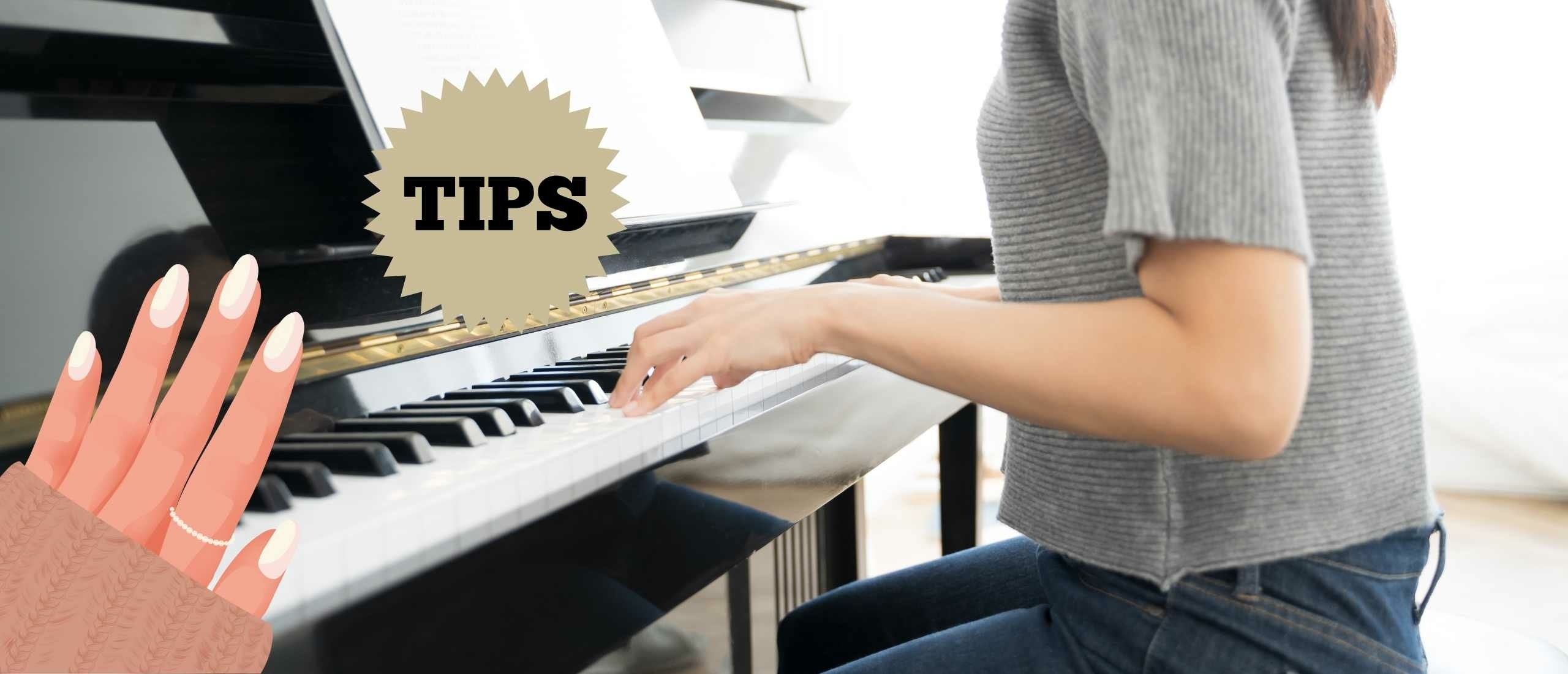 Piano spelen met lange nagels: Handige tips en adviezen | Muziekbundel.nl