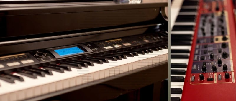 Pianomeubel of stage piano model