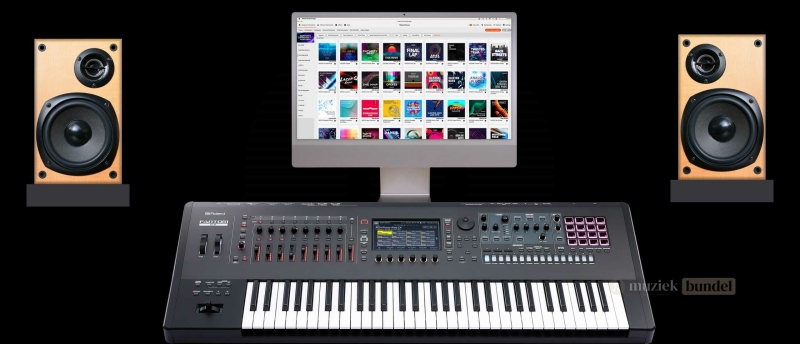 Roland Cloud-integratie voor de Roland Fantom-6 EX met regelmatige updates en sound packs