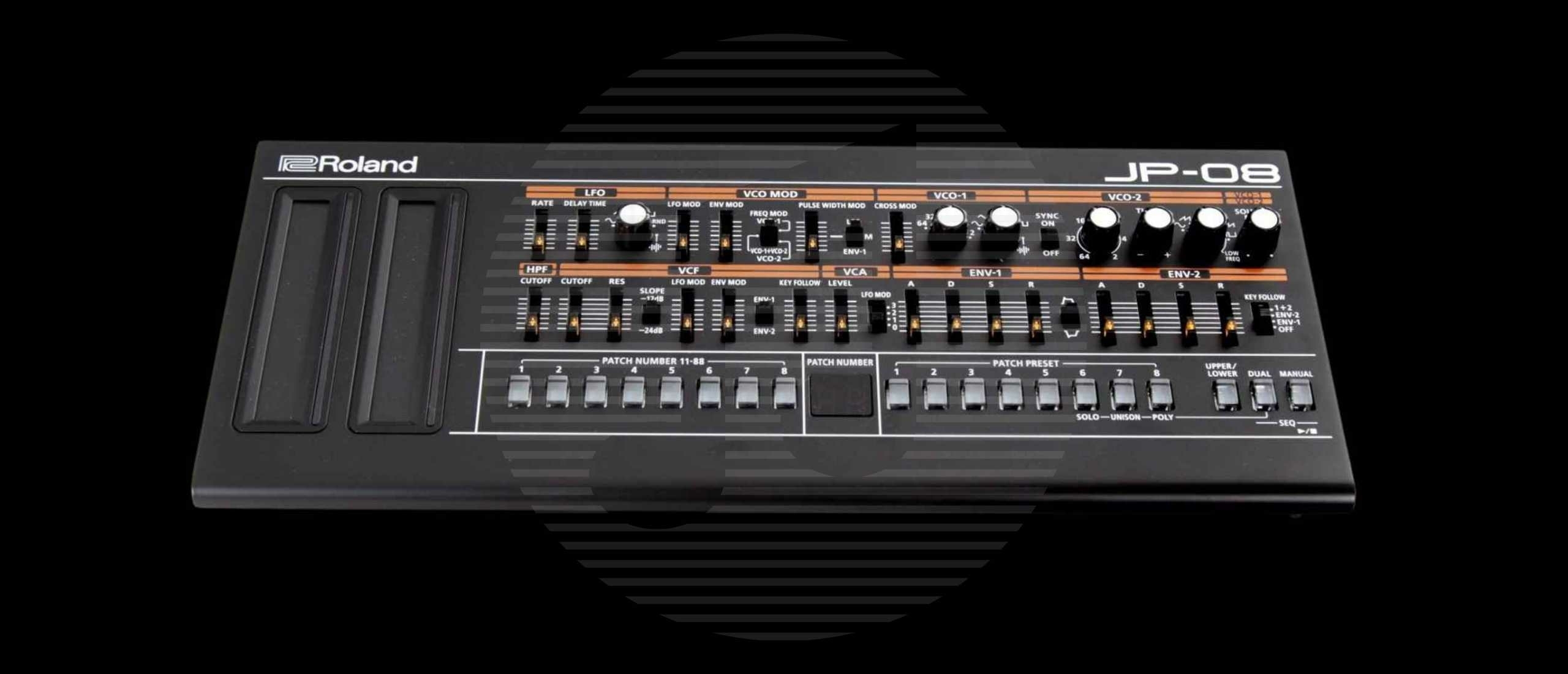 Roland Boutique JP-08 is de Compacte Synthesizer die de Jupiter-8 Emuleert