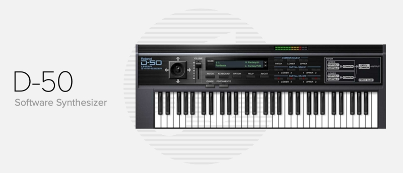 Roland D-50 Software Synthesizer Roland Cloud