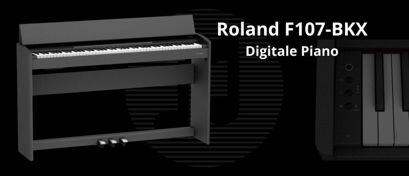 Roland F107-BKX Digitale Piano