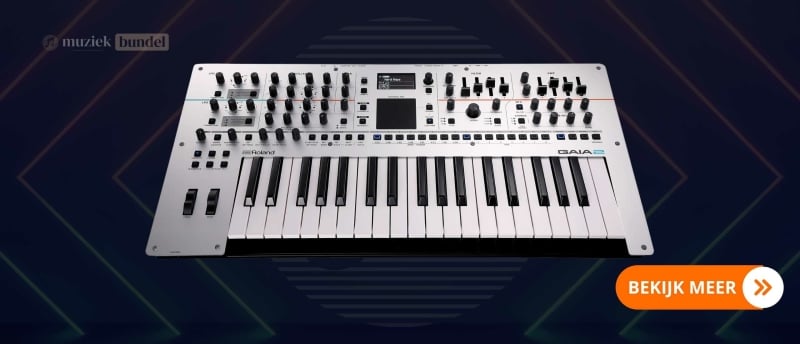 Roland GAIA-2 Synthesizer - Veelzijdige synthesizer voor beginners en professionals