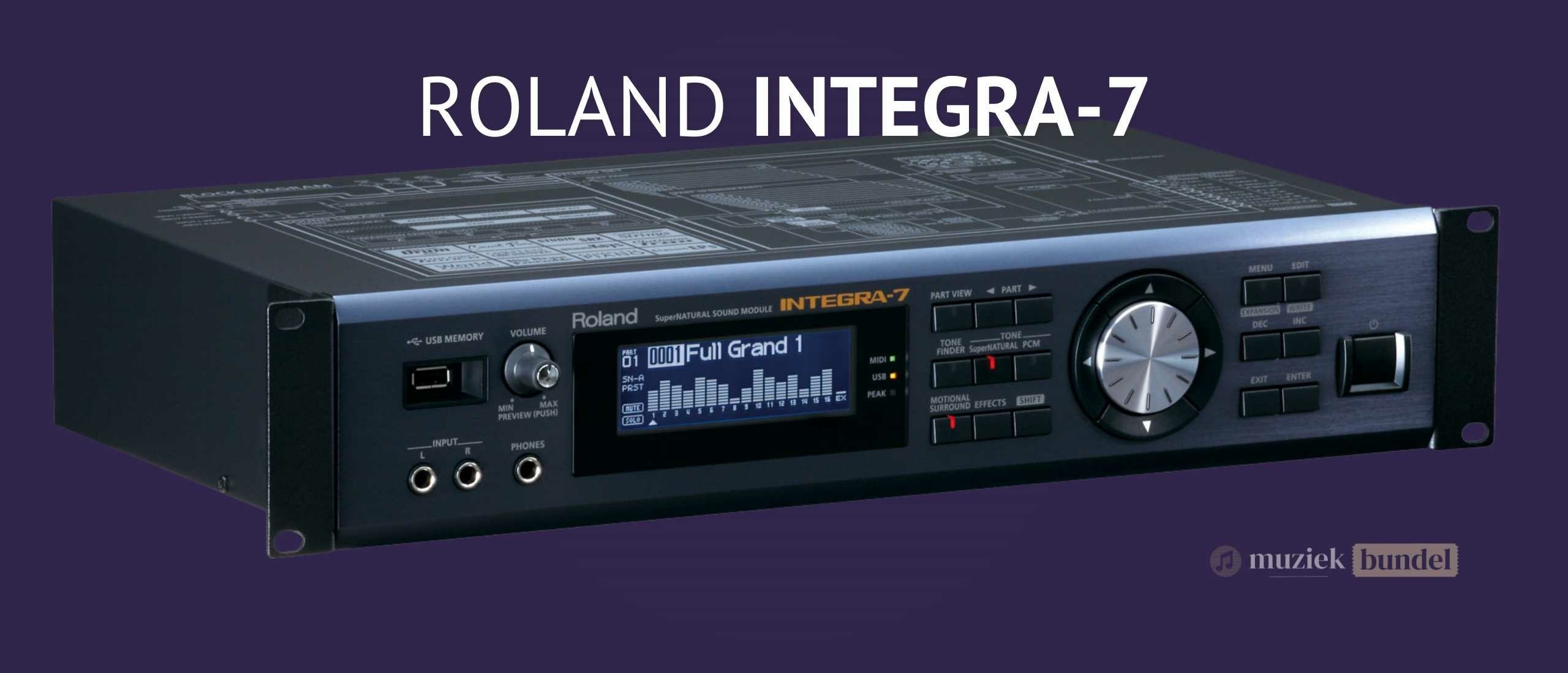 Roland Integra-7 - Alles over de Soundmodule die grenzen verlegt | Muziekbundel.nl