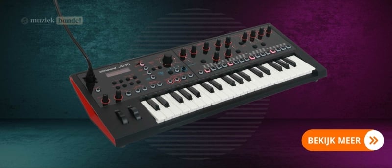 Roland JD-Xi Synthesizer - Veelzijdige crossover synth met analoge en digitale geluiden voor studio en live