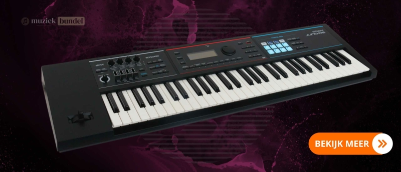 Roland Juno-DS61 Synthesizer - Compacte, krachtige synthesizer met klassieke en moderne klanken