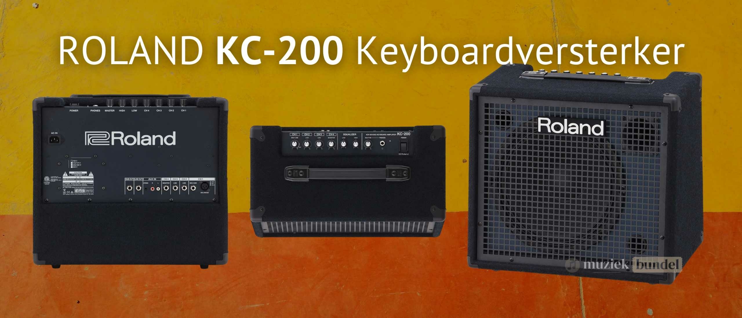 Roland KC-200 Review – Krachtige 100W Keyboardversterker voor Thuis en Podium | Muziekbundel.nl