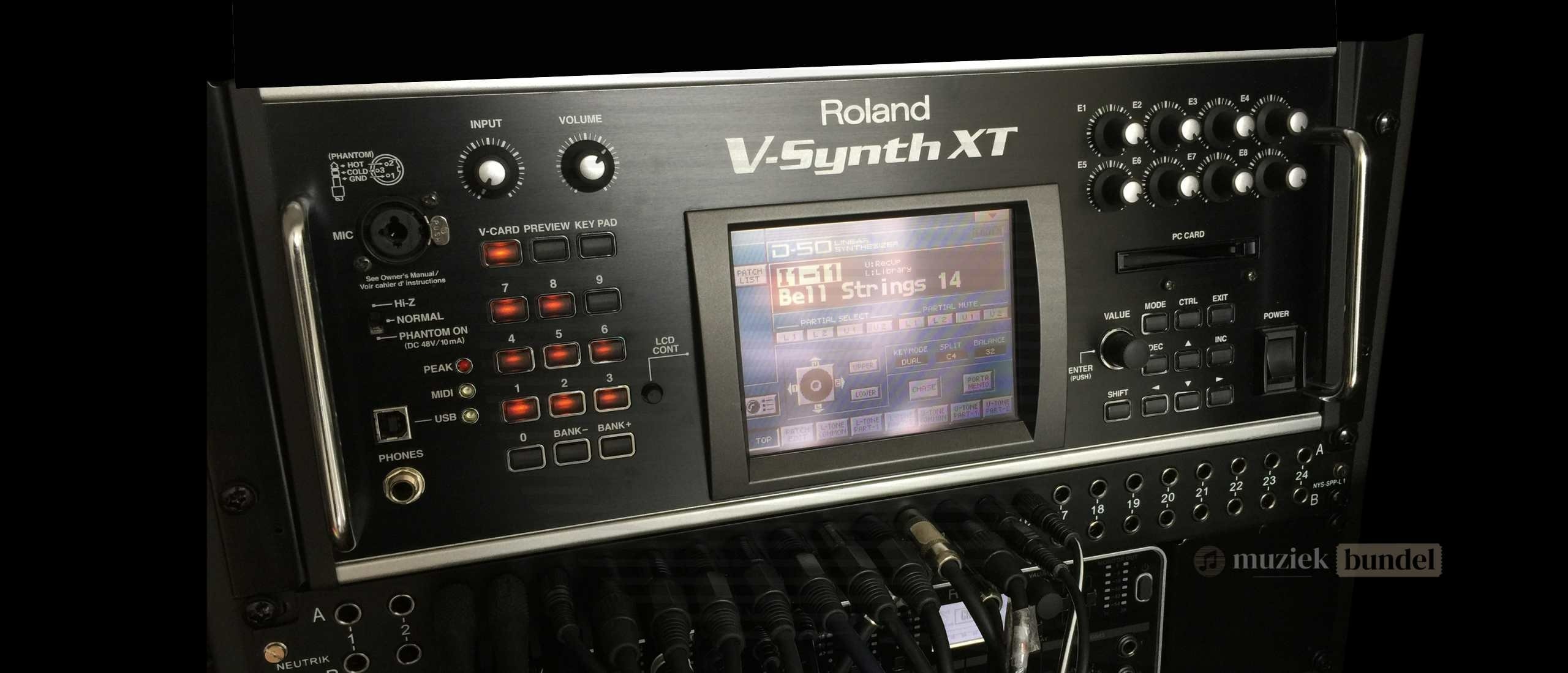 Roland V-Synth XT Synthesizer: Sound Design en Vocoder Tools - Muziekbundel.nl