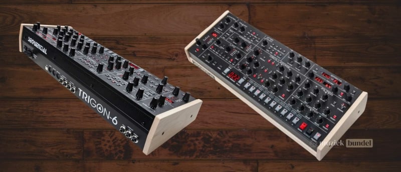 Sequential Trigon-6 Module: krachtige analoge sound, intuïtieve bediening en hoogwaardige effecten, ideaal voor studio en live-performers.