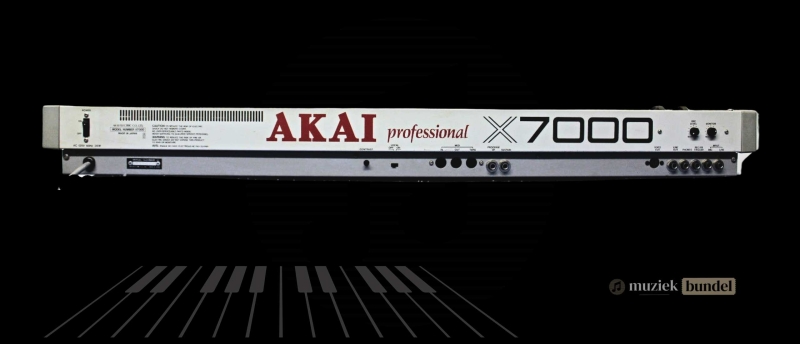 Technische specificaties en geluidskwaliteit Akai X7000 Sampler | Muziekbundel.nl