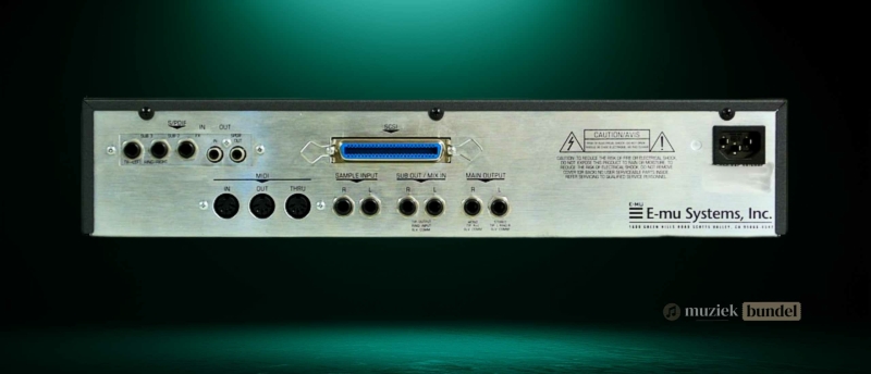 Technische specificaties van de E-MU ESI-32 | Muziekbundel.nl